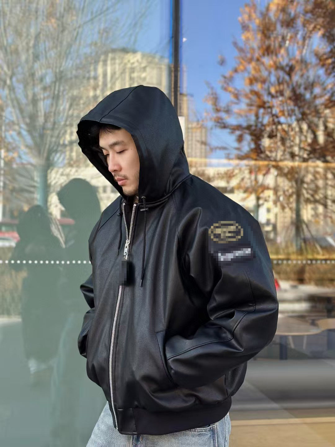 SUP x Van Bomber Cuero