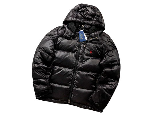 PRL Abrigo de Plumas Brillante