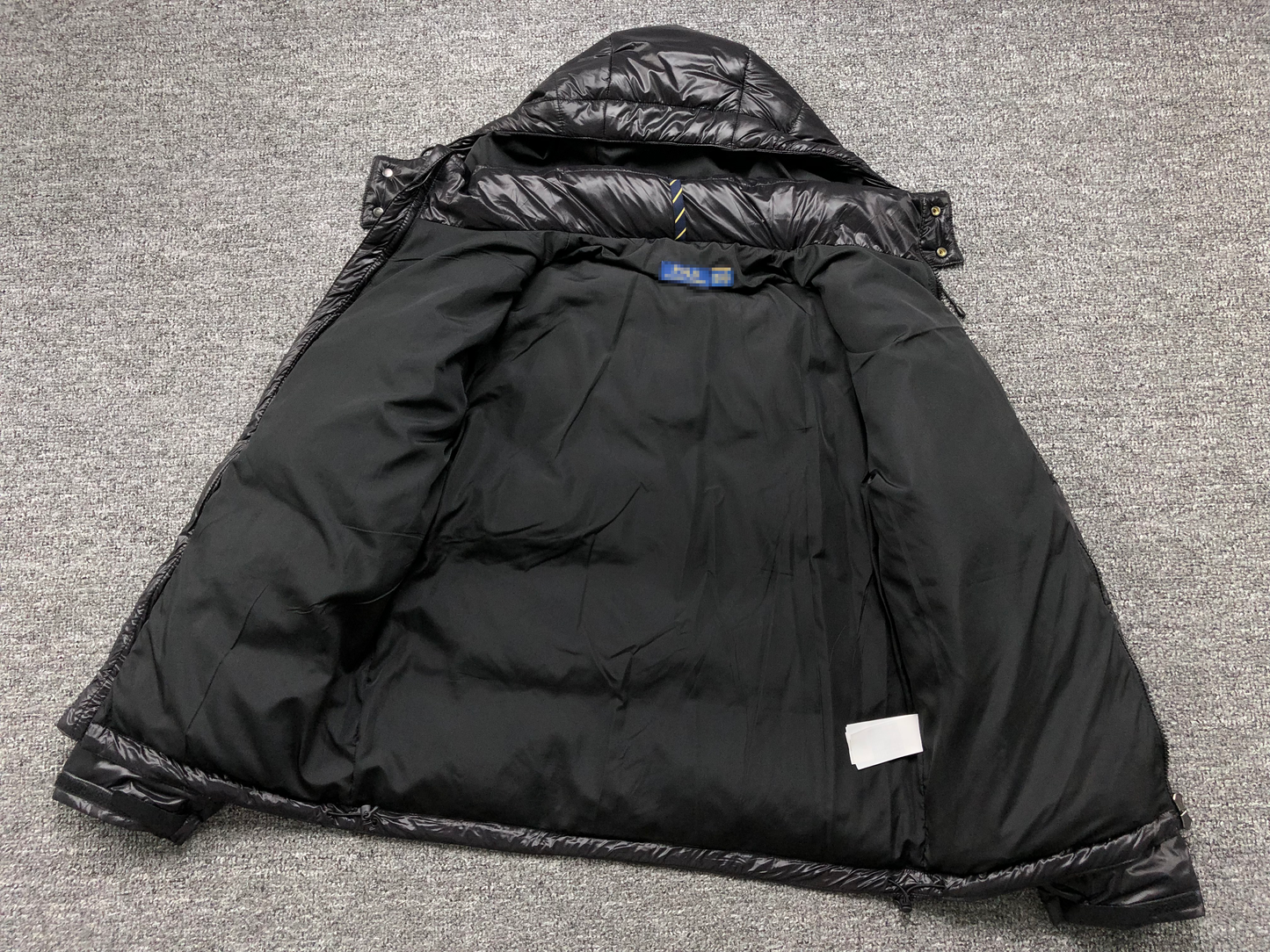 PRL Abrigo de Plumas Brillante